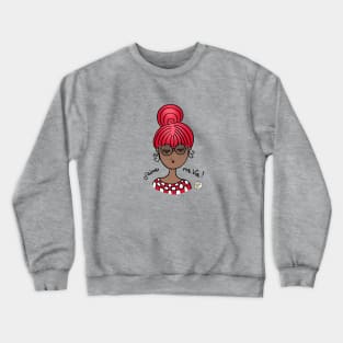 Cute girl Crewneck Sweatshirt